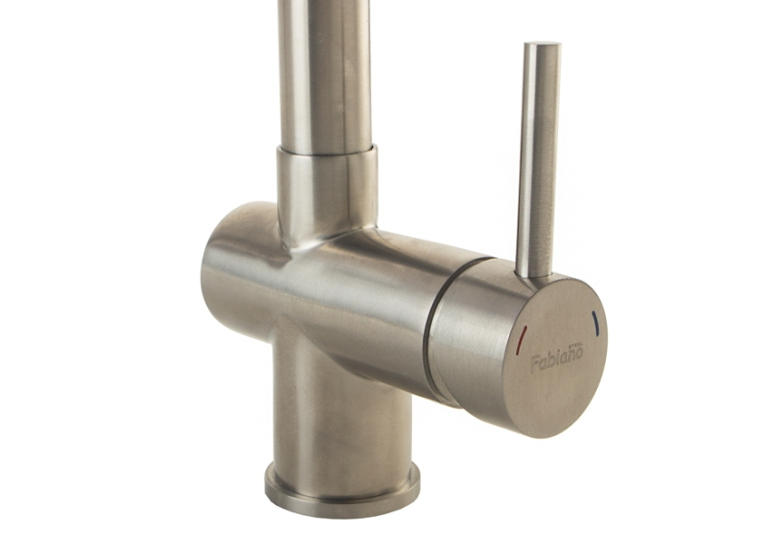 Смеситель кухонный Fabiano FKM 47 SS Inox