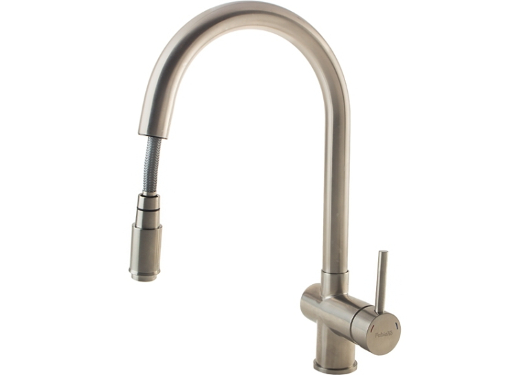 Смеситель кухонный Fabiano FKM 47 SS Inox