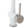 Смеситель кухонный Fabiano FKM 47 SS Alpine White