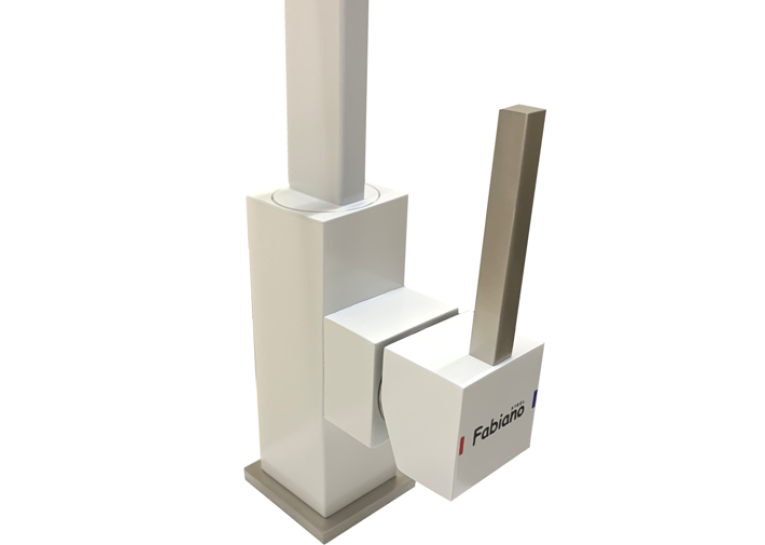  Змішувач кухонний Fabiano FKM 52 SS Alpine White