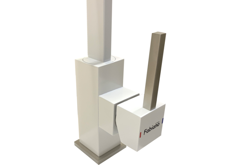  Змішувач кухонний Fabiano FKM 52 SS Alpine White