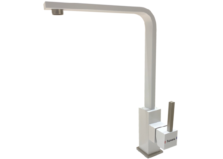  Змішувач кухонний Fabiano FKM 52 SS Alpine White