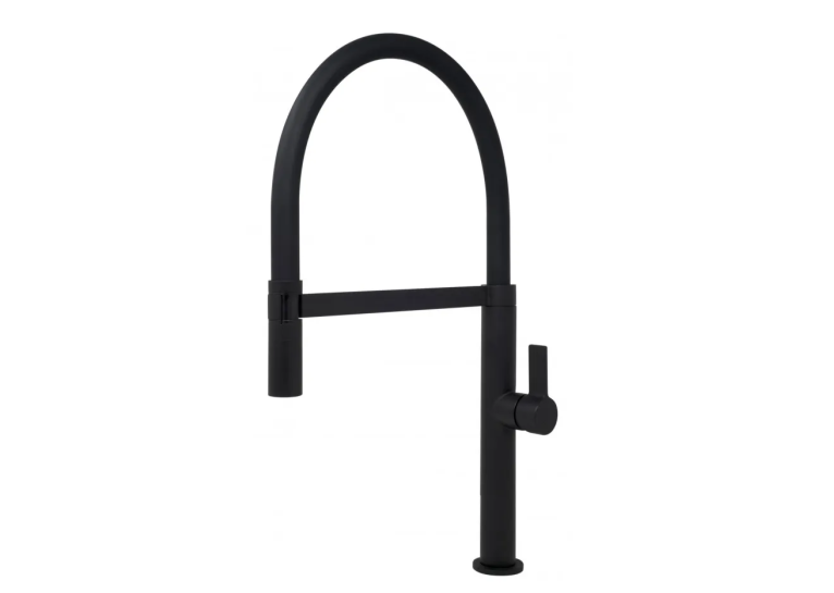  Кухонний змішувач Fabiano Velvet Black FKM 68P SS 8232.401.1448