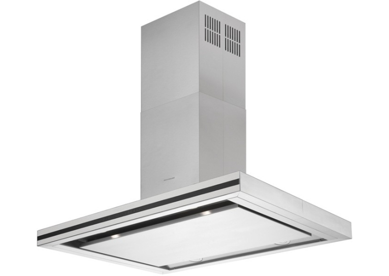  Кухонна витяжка Fabiano Linea Isola Inox Silence+