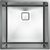 Кухонная мойка Fabiano Quadro 44 R10 S/Steel