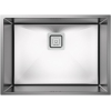 Кухонная мойка Fabiano Quadro 53 R10 S/Steel 8216.401.0073
