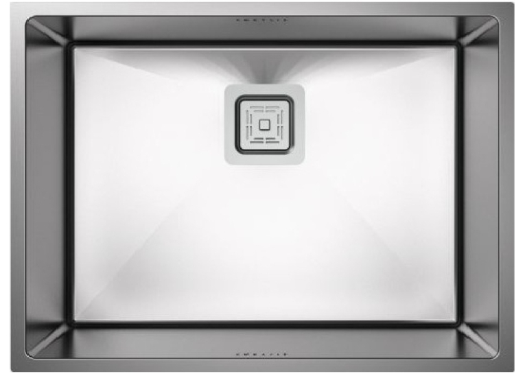 Кухонная мойка Fabiano Quadro 53 R10 S/Steel 8216.401.0073
