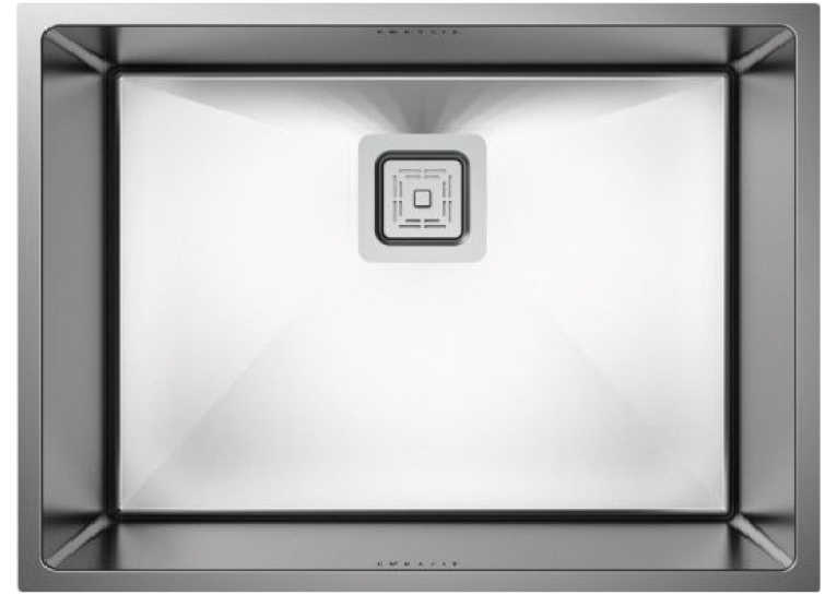 Кухонная мойка Fabiano Quadro 53 R10 S/Steel 8216.401.0073