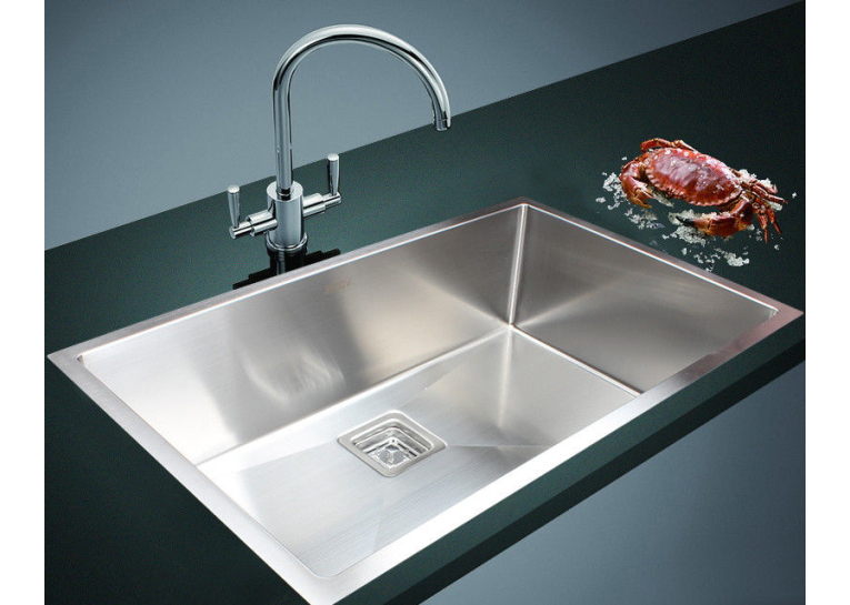 Кухонная мойка Fabiano Quadro 68 R10 S/Steel 8216.401.0074