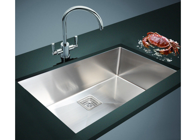 Кухонная мойка Fabiano Quadro 68 R10 S/Steel 8216.401.0074