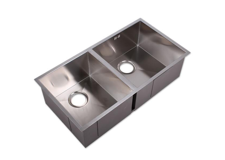 Кухонная мойка Fabiano Quadro 87x44 S/Steel
