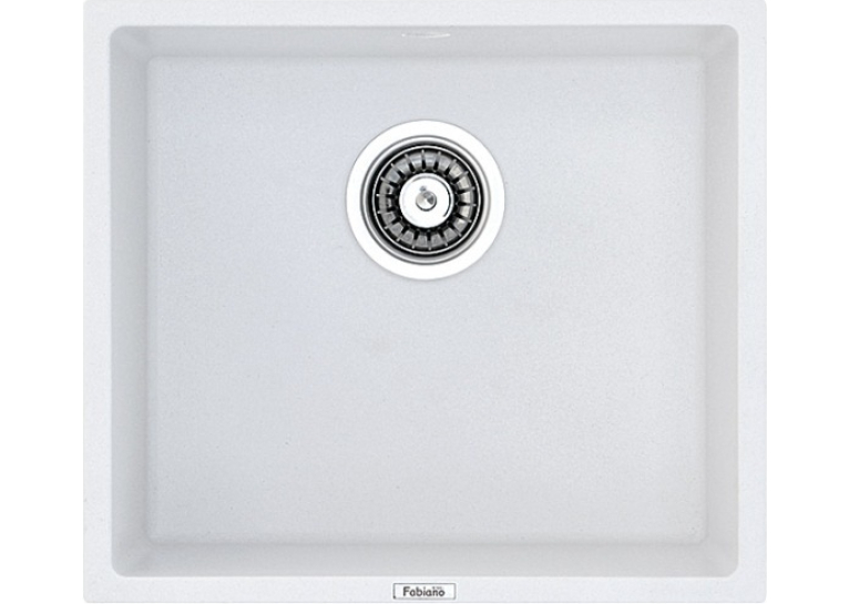  Кухонна мийка Fabiano Quadro 45x40 Alpine White