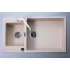  Кухонна мийка Fabiano Quadro 86x50x15 Cream