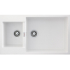  Кухонна мийка Fabiano Quadro 86x50x15 Alpine White