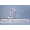  Кухонна мийка Fabiano Quadro 86x50x15 Alpine White