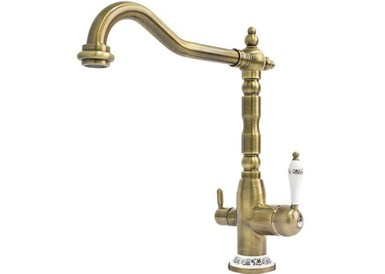  Кухонний змішувач Fabiano Retro FKM 31.4 Brass Antique