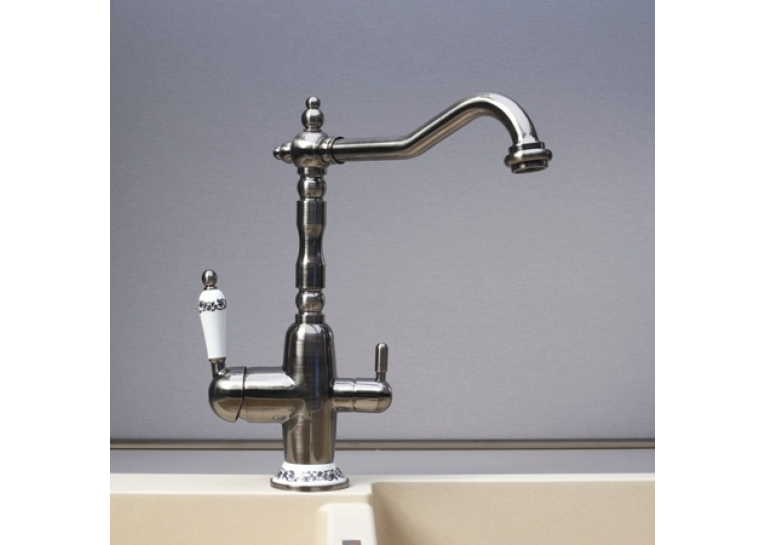  Кухонний змішувач Fabiano Retro FKM 31.4 Inox Antique