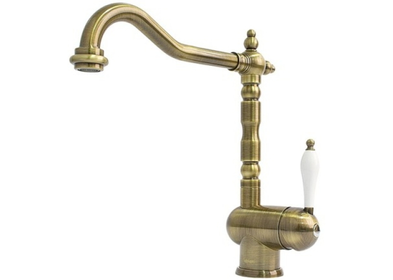  Змішувач кухонний Fabiano Retro FKM 37 Brass Antique