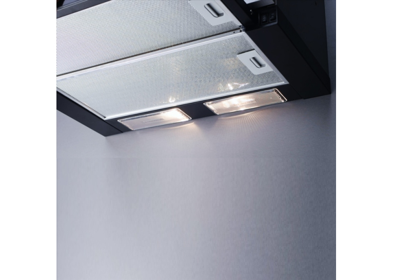  Кухонна витяжка Fabiano Slim 60 Lux Black Glass