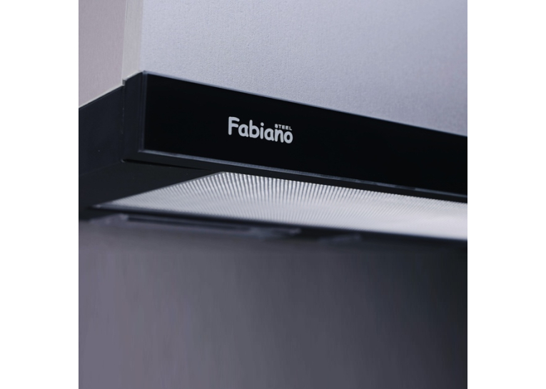  Кухонна витяжка Fabiano Slim 60 Lux Black Glass