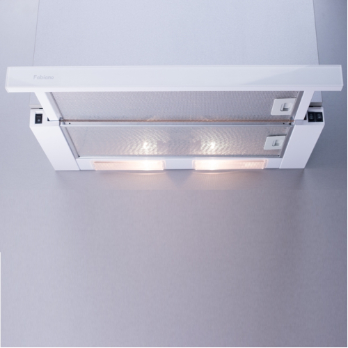 Вытяжка кухонная Fabiano Slim 60 Lux White Glass