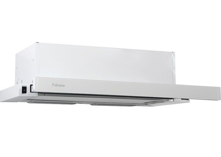  Кухонна витяжка Fabiano Slim 60 Lux White Glass
