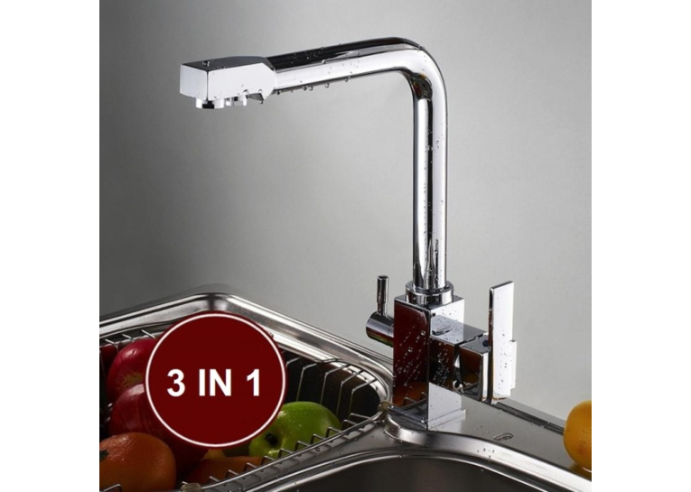  Змішувач кухонний Fabiano FKM 31 Inox