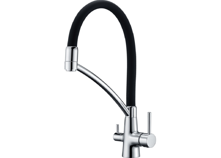  Кухонний змішувач Fabiano FKM 31.10 Chrome Black