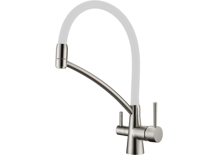 Кухонний змішувач Fabiano FKM 31.10 Inox White