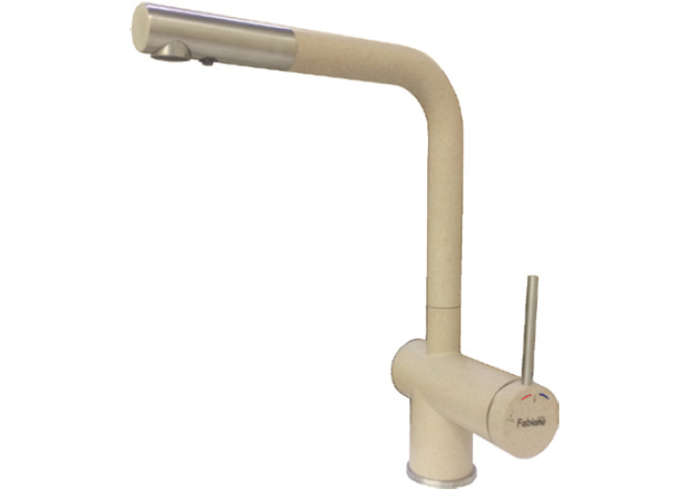  Змішувач кухонний Fabiano FKM 31.12 SS Beige
