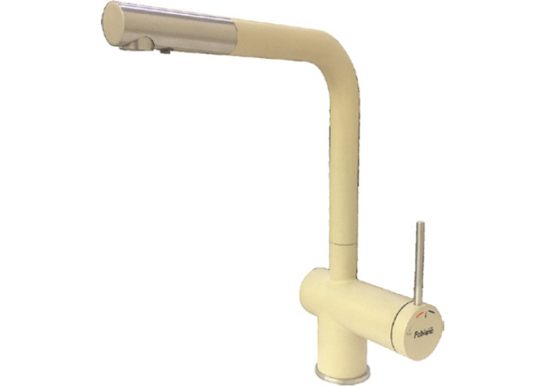  Змішувач кухонний Fabiano FKM 31.12 SS Cream