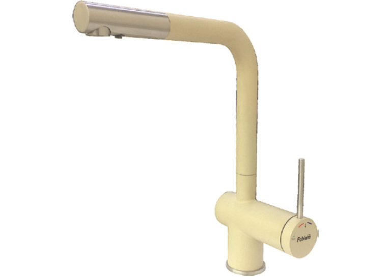 Смеситель кухонный Fabiano FKM 31.12 SS Cream