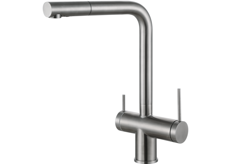 Смеситель кухонный Fabiano FKM 31.14 SS Inox