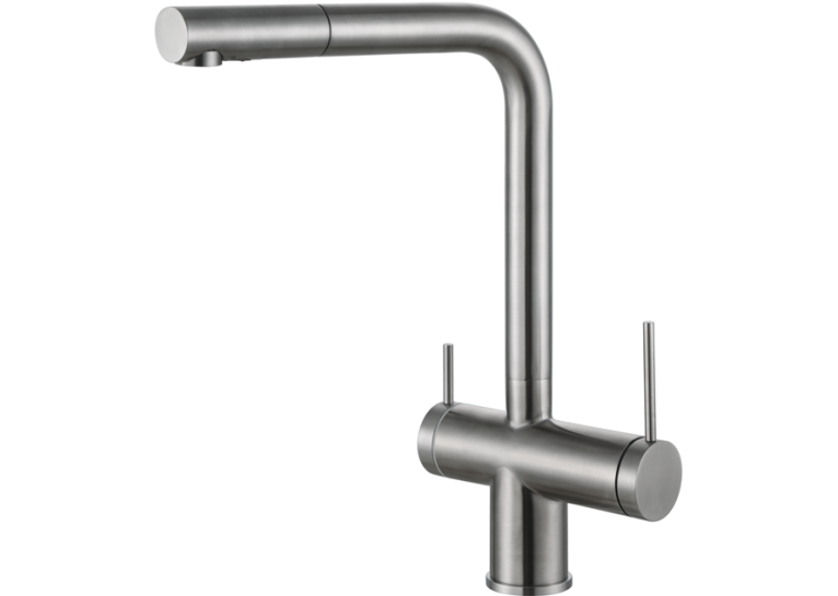 Смеситель кухонный Fabiano FKM 31.14 SS Inox