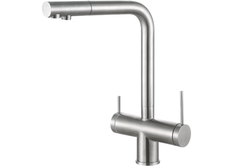 Смеситель кухонный Fabiano FKM 31.40 SS Inox
