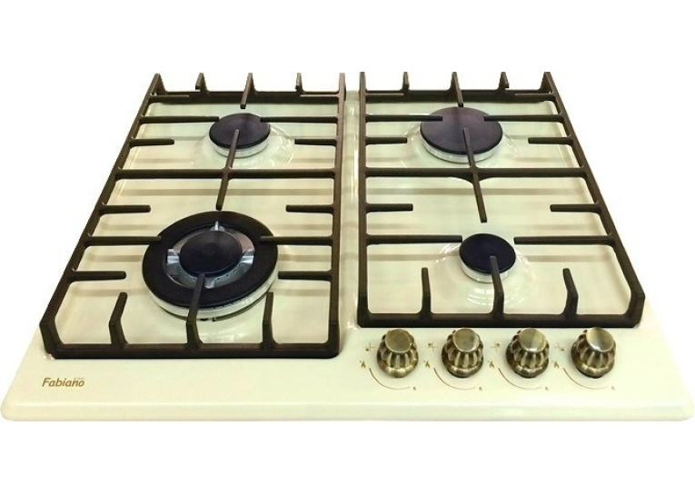  Варильна поверхня газова Fabiano FHG-R 27-44 VGH-T Ivory