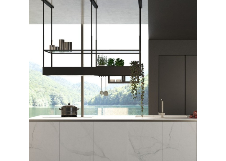 Витяжка кухонна Falmec SPAZIO Isola 180 Black (600) 30078867 (виставковий зразок)