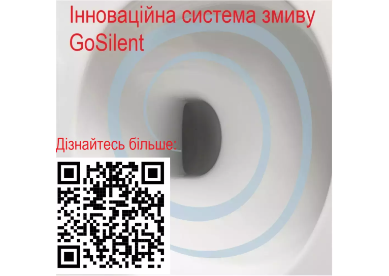 Унітаз підвісний Flaminia App AP118S+ QKCW09 Gosilent безобідковий із сидінням Soft Close