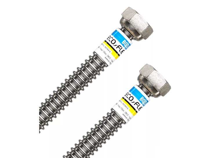 Шланга Металева Нержавіюча ECO-FLEX ВОДА 1/2 - 1/2 дюйм W1FF080