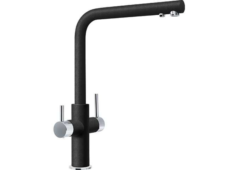  Змішувач кухонний FRANKE Neptune Clear Water (115.0370.694) хром/онікс