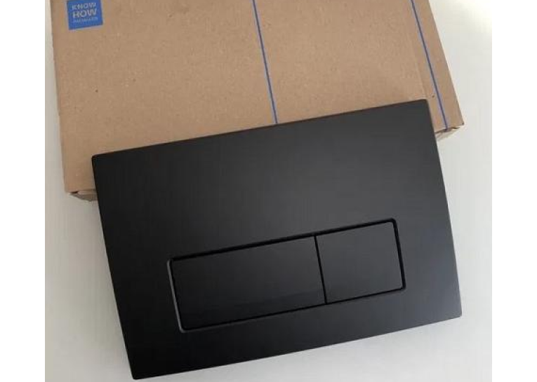 Кнопка змиву Geberit Delta 50 Black matt 115.119.14.1