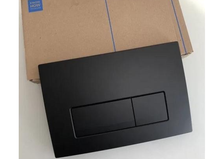 Кнопка змиву Geberit Delta 50 Black matt 115.119.14.1
