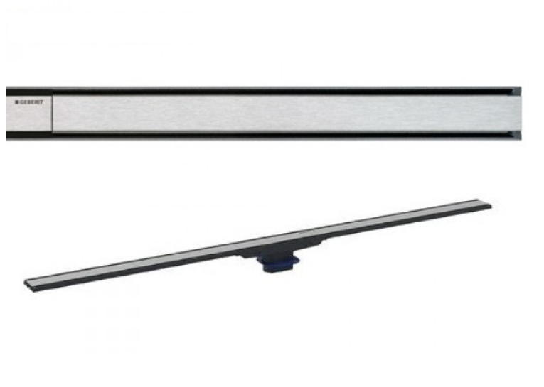  Дренажний канал Geberit CleanLine60, темний/матовий метал, L30-90см 154.456.00.1