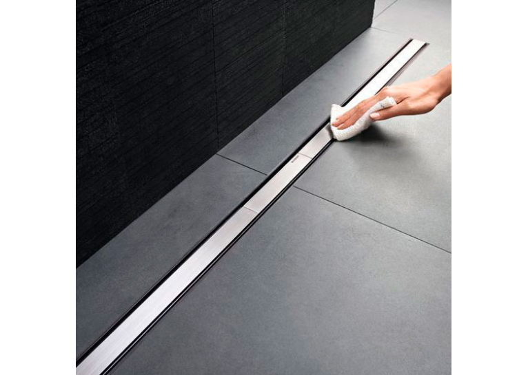 Дренажный канал Geberit CleanLine60, тёмный/матовый металл, L30-90см 154.456.00.1