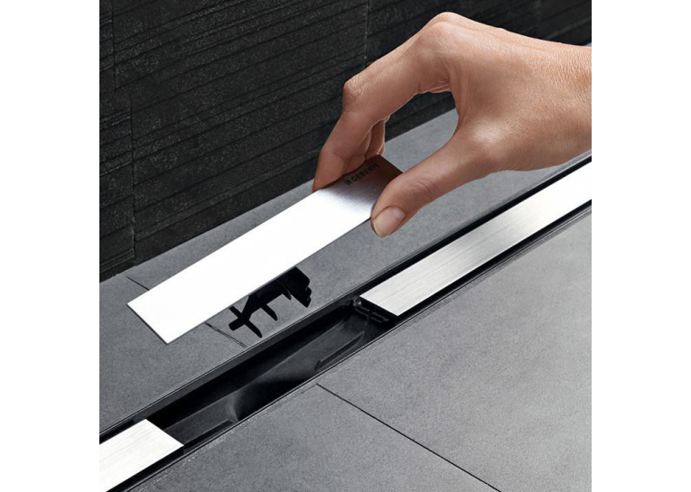  Дренажний канал Geberit CleanLine60, полірований/матовий метал, L30-90см 154.456.KS.1