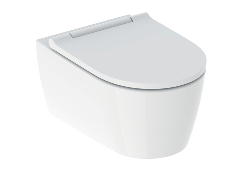  Унітаз підвісний Geberit ONE Rimfree 500.202.JT.1 із сидінням Soft-Close (Білий матовий)