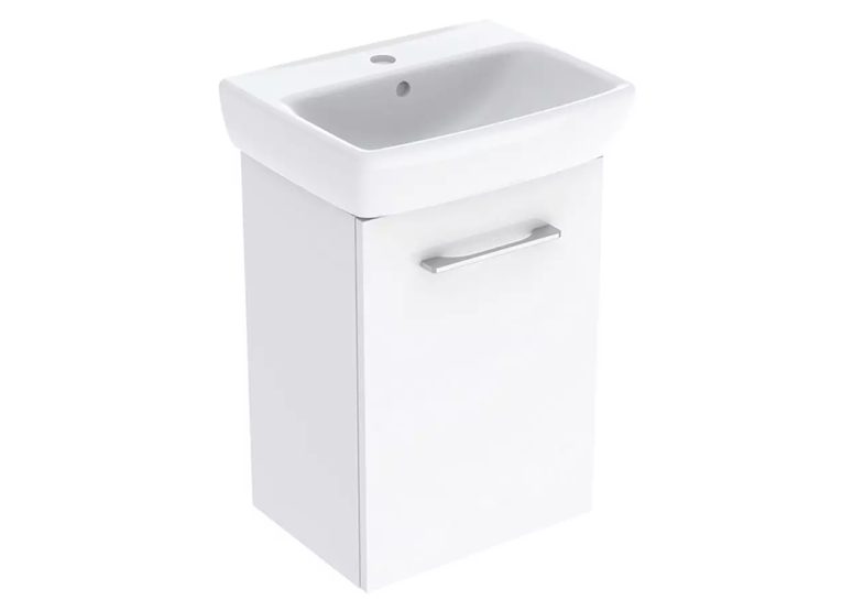 Тумба Geberit Selnova Square с ящиками 40 см + Умывальник Square 502.746.00.1
