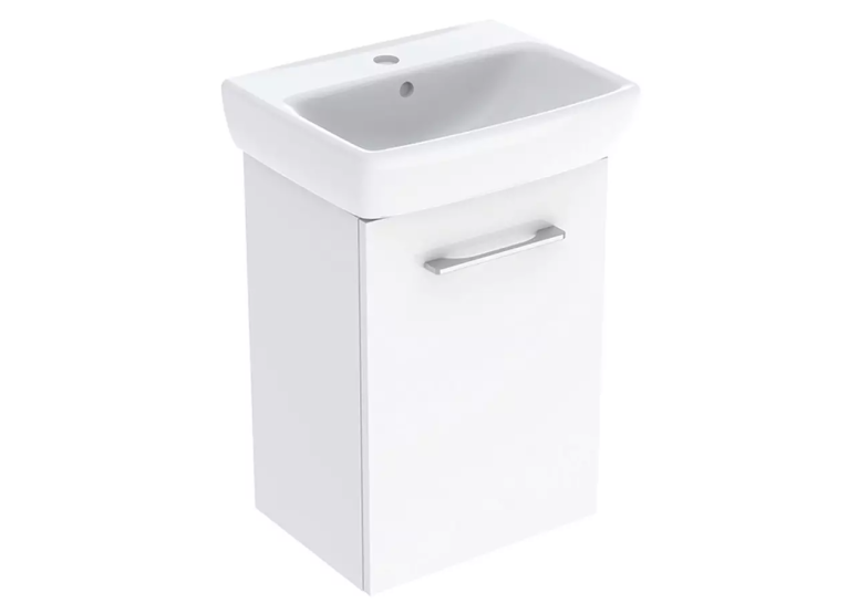 Тумба Geberit Selnova Square с ящиками 40 см + Умывальник Square 502.746.00.1