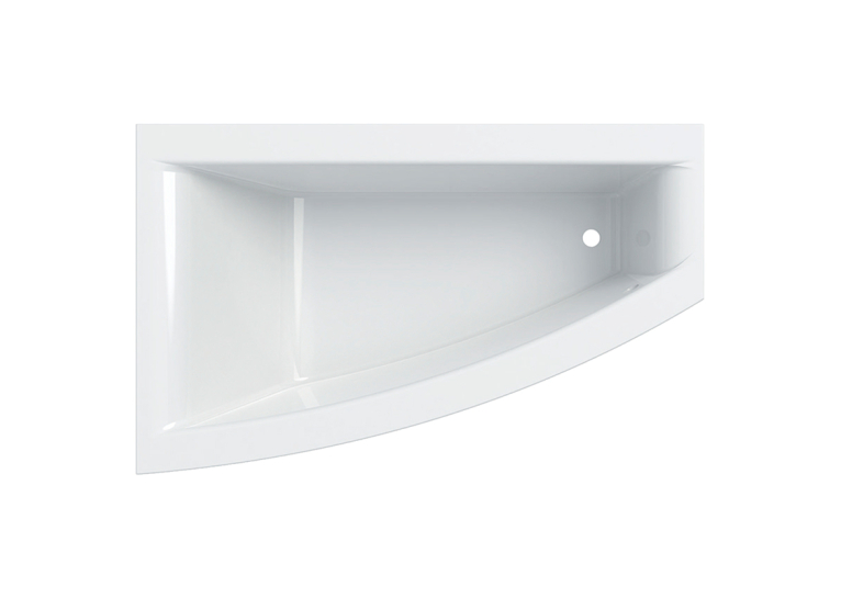 Ванна акриловая Geberit SELNOVA SQUARE 170х105  + ножки 554.293.01.1