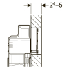  Кнопка змиву Geberit Sigma 60, скло каштанове 115.640.SQ.1